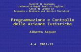 Facoltà di Economia Università degli Studi di Cagliari Corso di Laurea in