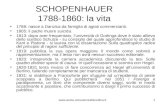 SCHOPENHAUER 1788-1860: la vita