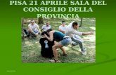 PISA 21 APRILE SALA DEL CONSIGLIO DELLA PROVINCIA