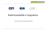 Intermodalità e logistica