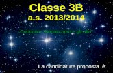 Classe 3B a.s. 2013/2014