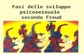 Fasi dello sviluppo psicosessuale  secondo Freud