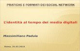 PRATICHE E FORMATI DEI SOCIAL NETWORK