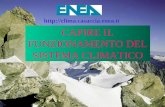 CAPIRE IL FUNZIONAMENTO DEL SISTEMA CLIMATICO