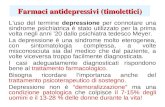 Farmaci antidepressivi (timolettici)