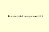 Test statistici non-parametrici