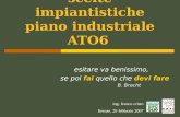 scelte impiantistiche  piano industriale  ATO6