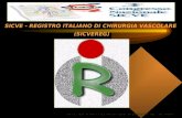 SICVE - REGISTRO ITALIANO DI CHIRURGIA VASCOLARE  (SICVEREG)