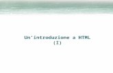Un’introduzione a HTML (I)