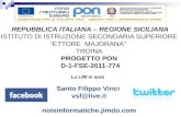 REPUBBLICA ITALIANA – REGIONE SICILIANA ISTITUTO  DI  ISTRUZIONE SECONDARIA SUPERIORE
