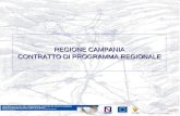 REGIONE CAMPANIA CONTRATTO DI PROGRAMMA REGIONALE