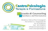 Direttrice: Dott.sa Piera Campagnoli Via Cantoni, 6 - Gorgonzola MI Tel. 02.95302231