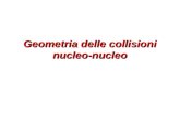 Geometria delle collisioni nucleo-nucleo