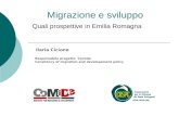 Migrazione e sviluppo Quali prospettive in Emilia Romagna