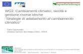 Carlo Cacciamani Direttore Servizio Idro-Meteo-Clima - ARPA