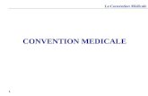 CONVENTION MEDICALE
