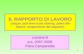 Lezione 8 a.a. 2007-2008 Piera Campanella