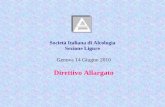 Società Italiana di Alcologia Sezione Ligure