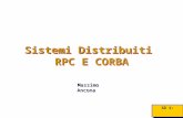 Sistemi Distribuiti  RPC E CORBA