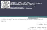 La  Rete si  tinge  di rosa :  donne  blogger  nelle  testate online  italiane Camilla  Piva