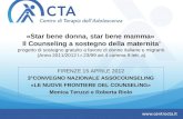 FIRENZE 15 APRILE 2012 3°CONVEGNO NAZIONALE ASSOCOUNSELING «LE NUOVE FRONTIERE DEL COUNSELING»