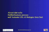 Alcuni dati sulla Defibrillazione precoce  nell’Azienda USL di Bologna Area Sud.