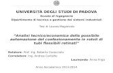 Università degli Studi di Padova Scuola di Ingegneria