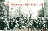 I moti rivoluzionari del 1830 - 1831