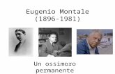 Eugenio Montale (1896-1981)