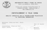 UNIVERSITÁ DEGLI STUDI DI PAVIA Anno accademico 2010/2011 Corso di Laurea Interfacoltà in