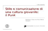 Stile e comunicazione di una cultura giovanile: il Punk