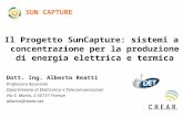 Il Progetto SunCapture: sistemi a concentrazione per la produzione di energia elettrica e termica