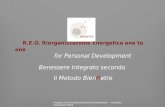 R.E.O.  Riorganizzazione Energetica  one to one for  Personal  Development