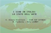 I SIAN IN ITALIA:  LO STATO DELL’ARTE