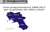 Linee programmatiche 2008-2013 per la gestione dei rifiuti urbani