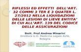 Dott. Prof.Andrea Minarini Direttore U.O. Medicina Legale AUSL Bologna