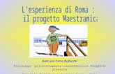 L'esperienza di Roma :  il progetto Maestramica