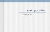 Markup e HTML