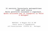 MARTEDI’ 8 Maggio Ore  21.00 Paolo Serra x Legambiente  all’Associazione  CIVICO 32 - Bologna