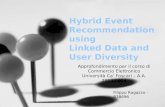 Hybrid Event Recommendation using Linked Data and User Diversity