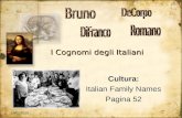 I Cognomi degli Italiani