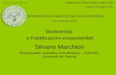 Silvano Marchiori Responsabile Scientifico Orto Botanico - DiSTeBA  Università del Salento