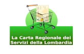 La Carta Regionale dei Servizi della Lombardia