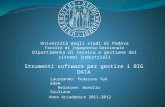 Università degli studi di Padova Facoltà di Ingegneria Gestiona le
