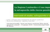 La Regione Lombardia e il suo impegno per   la salvaguardia delle risorse genetiche animali