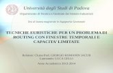 Università degli Studi di Padova Dipartimento di Tecnica e Gestione dei Sistemi Industriali