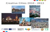 Creative  Cities  2010 - 2013