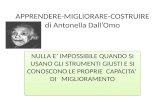 APPRENDERE-MIGLIORARE-COSTRUIRE di Antonella Dall’ Omo