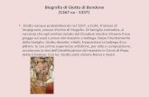 Biografia di Giotto di  Bondone (1267  ca  - 1337)