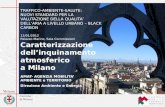 Caratterizzazione  dell’inquinamento  atmosferico  a Milano